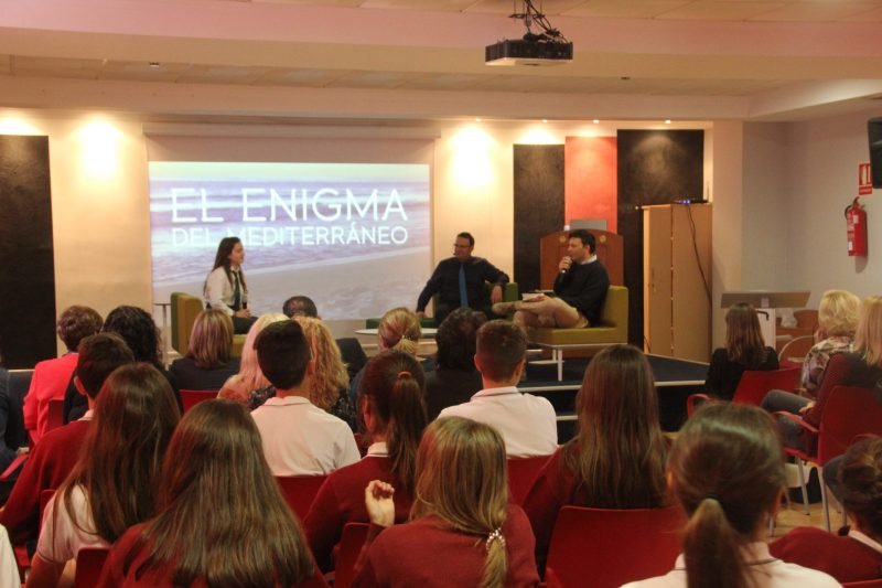 Students and teachers rally around the writer