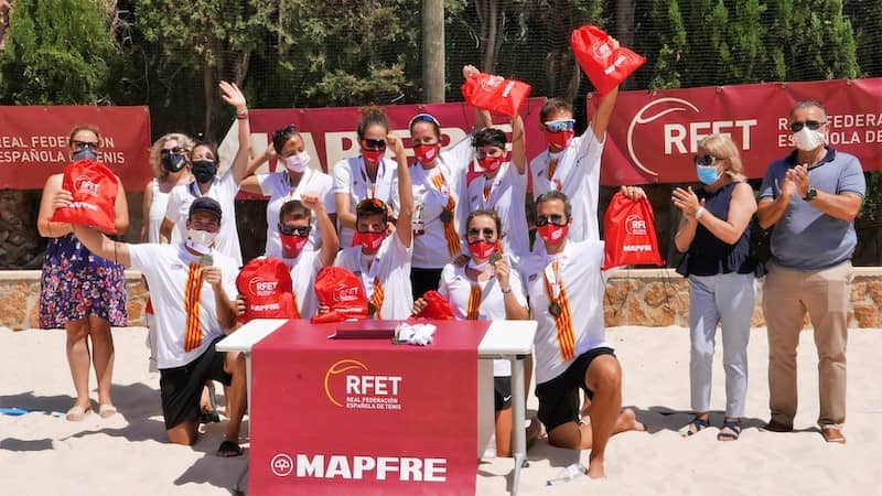 Final Ganadores Campeonato de España Tenis Playa