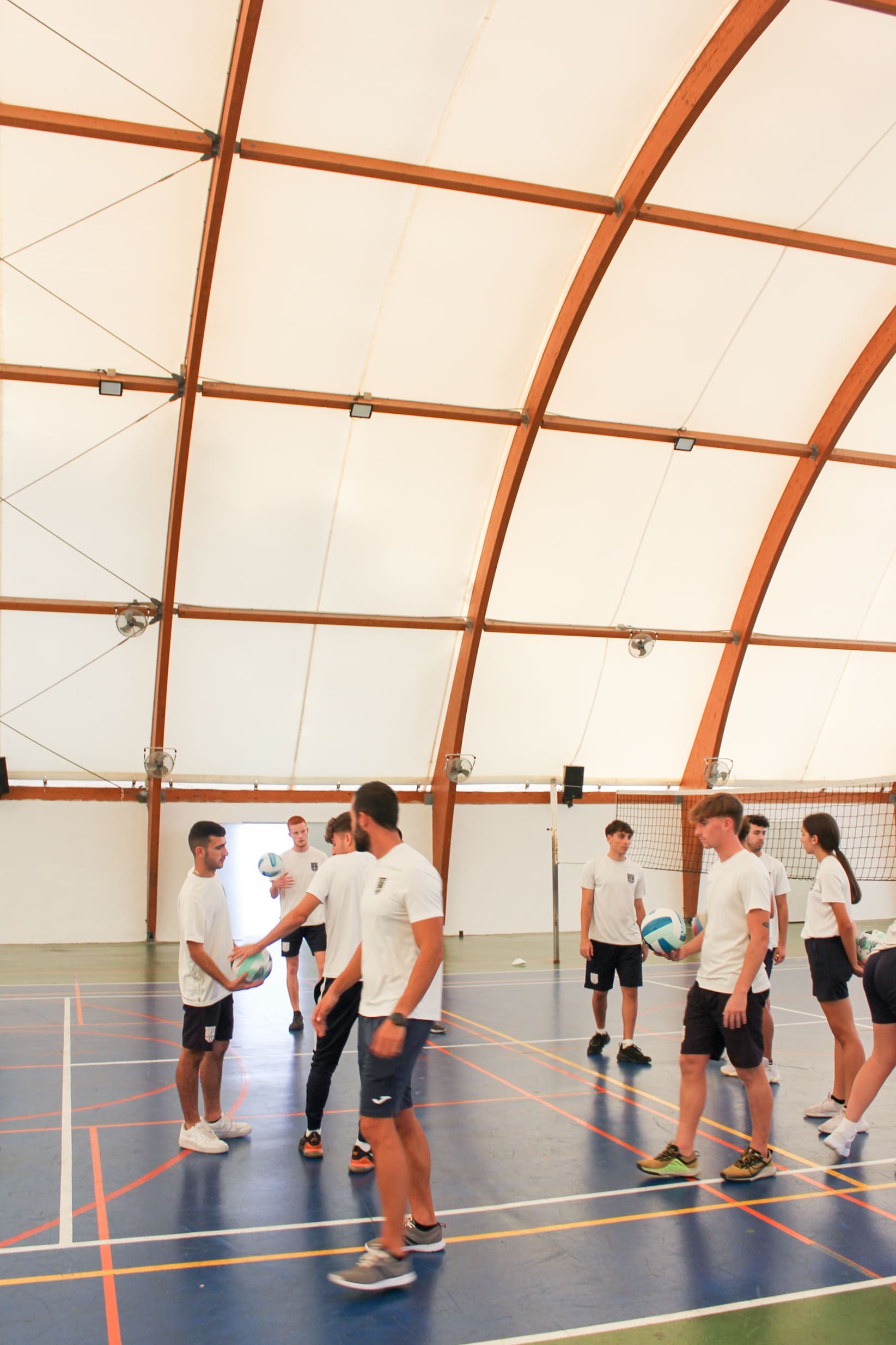 Improvements to the cooling facilities of the Lope de Vega School sports pavilion