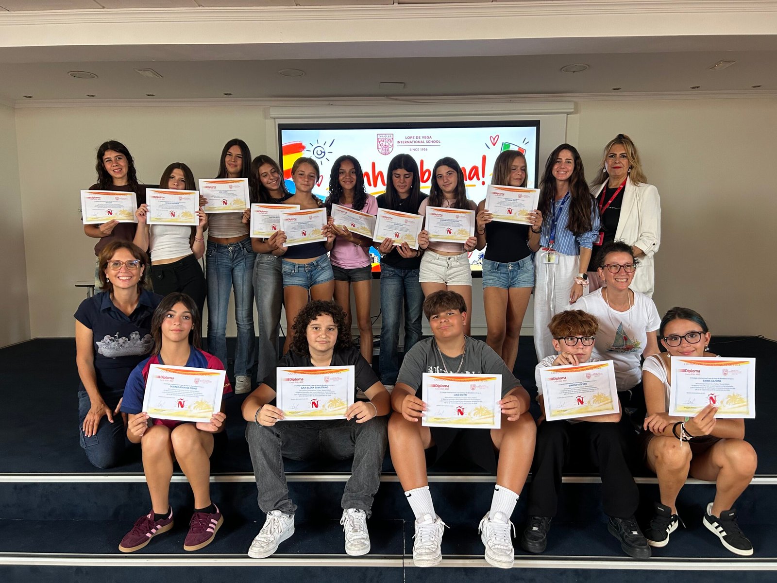 Lope de Vega International School's international community