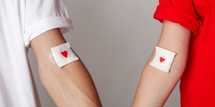 Blood donation, concept of awareness and donation